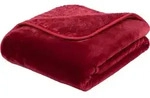 G&ouml;zze Premium Cashmere-Feeling Decke rot 180x220 cm
