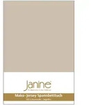 Janine Spannbetttuch Mako-Feinjersey 5007 naturell 200x200 cm