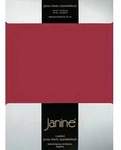 Janine Spannbetttuch Elastic-Jersey 5002 granat 200x200 cm