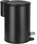 Kleine Wolke Kosmetikeimer Silence, Schwarz 17x23,6x17/3 Liter