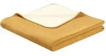 Biederlack Wohndecke Doubleface antique-ecru 150x200 cm
