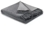 Biederlack Kaschmirplaid grau-silber 150x200 cm