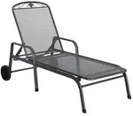 MWH Savoy Rollliege Iron Grey, R&uuml;ckenlehne verstellbar