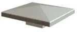 Pfostenkappe Typ D incl. Schraube Aluminium Pyramidenform