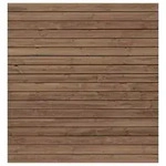Selbstbauzaun Gardo XL DIY Kiefer KDI Braun 180x194 cm