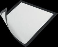 DURABLE 486901 - Info-Rahmen, A4, magnetisch, schwarz, 5 St&uuml;ck