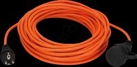 BRE 1169950 - BREMAXX&reg; Outdoor-Verl&auml;ngerungskabel, 25 m, orange