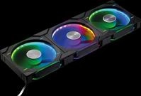 PHT F140D30RBK3P - PHANTEKS D30, Reverse Airflow, D-RGB, 140mm, schwarz, 3P