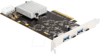 DELOCK 90097 - PCIe x8 > 2x extern USB 3.2 C, 2x USB 3.0 A DELOCK 90097 - PCIe x8 > 2x extern USB 3.2 C, 2x USB 3.0 A