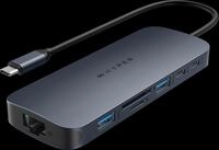 HYPER HD4006GL - PortReplicator/Dockingstation, USB-C, 11 Port