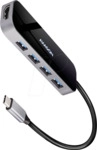 AXG HMC-6H4A - USB 3.0, 6-Port Hub, 4xA, HDMI, PD, USB-C-Kabel