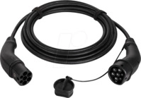 LOGILINK EVC0102 - Typ 2 Kabel, f&uuml;r E-Fahrzeuge, 22 kW, 7,5 m