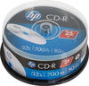 HP CRE00015 - CD-R 700MB/80min 52x, 25-er Cakebox