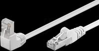 PK-C5 2WS1XAGW - 2 m Cat.5e Patchkabel,1x90&deg; Stecker, wei&szlig;