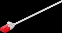 GOOBAY 93750 - Cat.6 Slim-Patchkabel, U/UTP, 0,5 m, grau