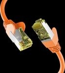 EFB EC020200103 - Patchkabel, Cat.6a, S/FTP PiMF, 0,25 m, orange