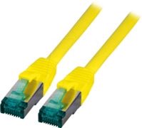 EFB MK60010,5Y - RJ45 Patchkabel Cat.6a S/FTP LSZH gelb 0,5 m