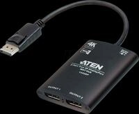 ATEN VS92DP - DisplayPort Adapter, DP Stecker auf 2x DP Buchse