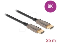 DELOCK 84039 - Aktiv Optisches HDMI Kabel (AOC), 8K 60Hz, 25 m