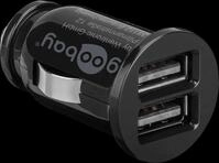 GOO 58912 - USB-Ladeger&auml;t, 5 V, 3100 mA, Kfz, 2 USB-Ports
