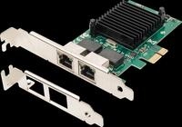 DIGITUS DN-10132 - Netzwerkkarte, PCI Express, Gigabit Ethernet, 2x RJ45