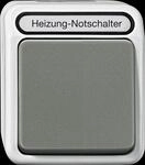EL ME 34498029 - Heizungs-Notschalter Aus 2P IP44 Kontroll-Langfeldleuchte AQUAST