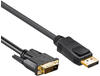 GOOBAY 51963 - DisplayPort/DVI-D Adapterkabel 1.2 5,0 m