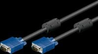 AK SVGA 110 HQ - VGA Monitor Kabel 15-pol VGA Stecker, 10 m