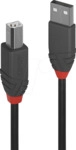 LINDY 36674 - USB 2.0 Kabel, A Stecker auf B Stecker, 3,0 m