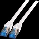 EFB K5525FWS.015 - Cat.6A S/FTP Patchkabel Super Flex, 0,15 m, wei&szlig;