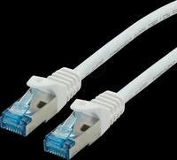 ROLINE 21152860 - Patchkabel Cat.6a S/FTP PiMF wei&szlig; 0.5 m