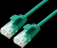 ROLINE 21153934 - Patchkabel Cat.6a UTP gr&uuml;n 1,5 m