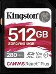 SDR2V6/512GB - SDXC-Speicherkarte, 512 GB SDXC Canvas React Plus