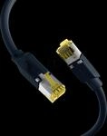 EFB K3130.10 - Patchkabel, Cat.7 Rohkabel, S/FTP, 10 m, schwarz