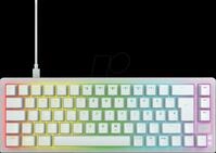 CHERRY K5V2RGBWS - Gaming-Tastatur, USB, RGB, MX2A RED, wei&szlig;, DE