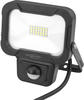 ANS 1600-0283 - LED-Flutlicht, 10 W, 800 lm, 5000 K, schwarz, IP54, Sensor