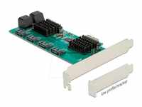 DELOCK 90072 - PCIe x1 > 8x SATA 6 Gb/s