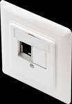 DIGI DN-93832 - Leerdose mit Frontplatte f&uuml;r 2x Keystone Module