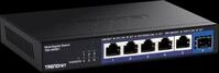 TRN TEG-S5061 - Switch, 6-Port, 2,5 Gigabit Ethernet, SFP+