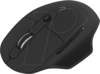KEYSONIC 61012 - Maus (Mouse), Bluetooth/Funk, ergonomisch, schwarz