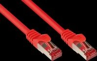 GC 8060-010R - Patchkabel Cat.6, S/FTP PiMF, 250 MHz, rot, 1 m