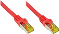 GC 8070R-015R - Patchkabel - Cat.7 Rohkabel, rot, 1,5 m