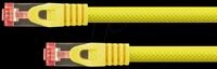 PYT 8063PY-015Y - RJ45 Patchkabel Cat.6 PiMF gelb 1,5 m