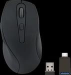 SL-630004-RRBK - Maus (Mouse), Funk, ergonomisch, schwarz
