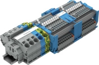 WAGO 821-108 - TOPJOB&reg;S-Hauptverteiler-Set mit Bet&auml;tigungs&ouml;ffnung und Dr&uuml;cker