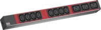 BACH 800.2332 - PDU, 1HE, 8x C13, 3x C19
