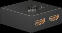 GOOBAY 58485 - HDMI Umschalter 2x1, 4K@30Hz