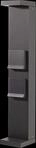 DEKO 733071 - Pollerleuchte Lerna 600, 7,4 W, 3000/4000K, 237/256 lm, grau