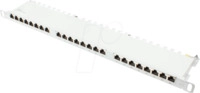 GC N0135 - Patchpanel 19", 24-Port, Cat.6, 0,5 HE