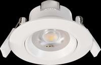DEKO 565339 - Deckeneinbauleuchte SMD-68-230V, DIM, 4000K, 550 lm, rund, wei&szlig;,